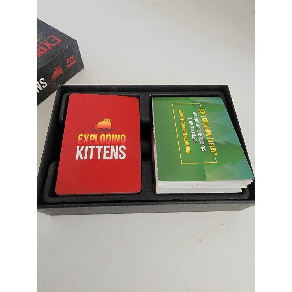 Exploding Kittens NSFW Edition 2-5 Player Adult Card Game - Picture 4 of 4
